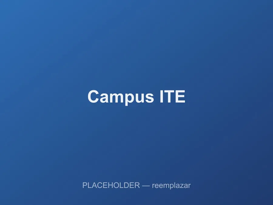 Instalaciones del Instituto Tecnológico de Emprendedores en Monterrey